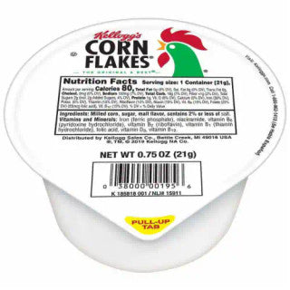Kellogg's Corn Flakes Cereal Cup 6 ct