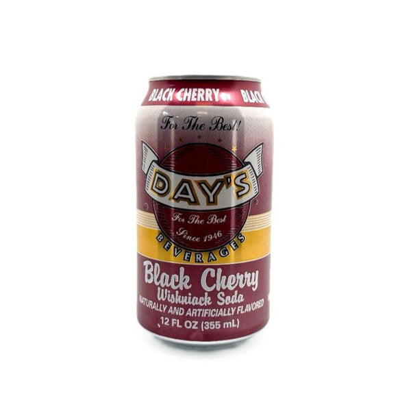 Day's Soda Black Cherry 24/12 oz