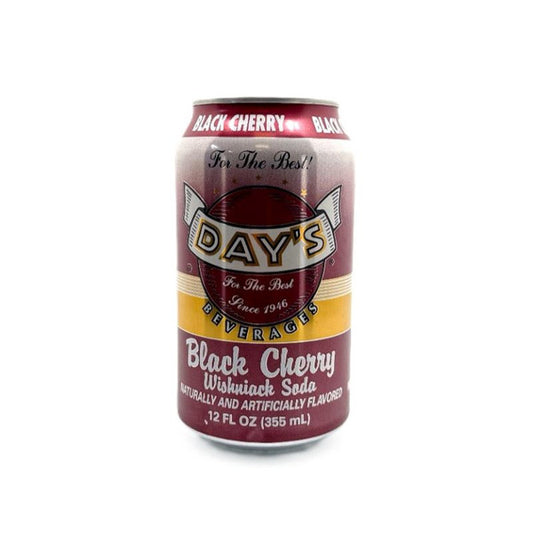 Day's Soda Black Cherry 24/12 oz