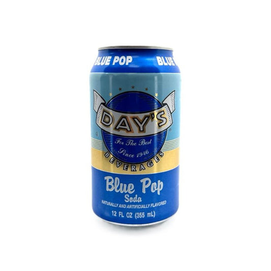 Day's Soda Blue Pop 24/12 oz