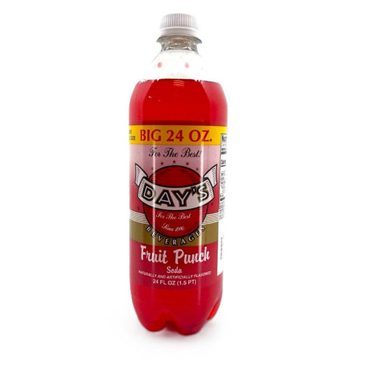 Day's Soda Fruit Punch 24/24 oz