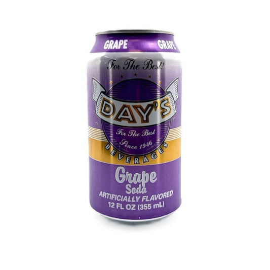 Day's Soda Grape 24/12 oz