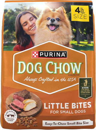 Purina Dog Chow Little Bites for Small Dogs 4/3.5 LB