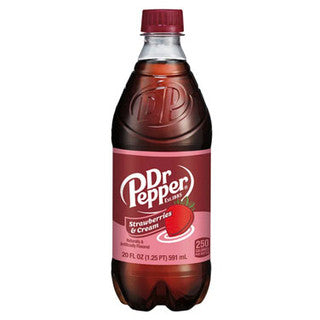 Dr. Pepper Strawberries & Cream 24/20 oz