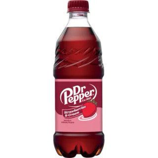 Dr Pepper Strawberries & Cream 24/20 oz