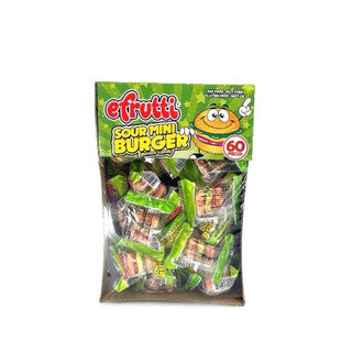 E-Frutti Sour Mini Burger 60 ct