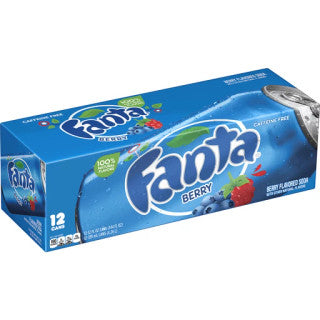 Fanta Blue Can 24/12 oz