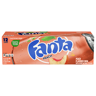 Fanta Peach Can 24/12 oz