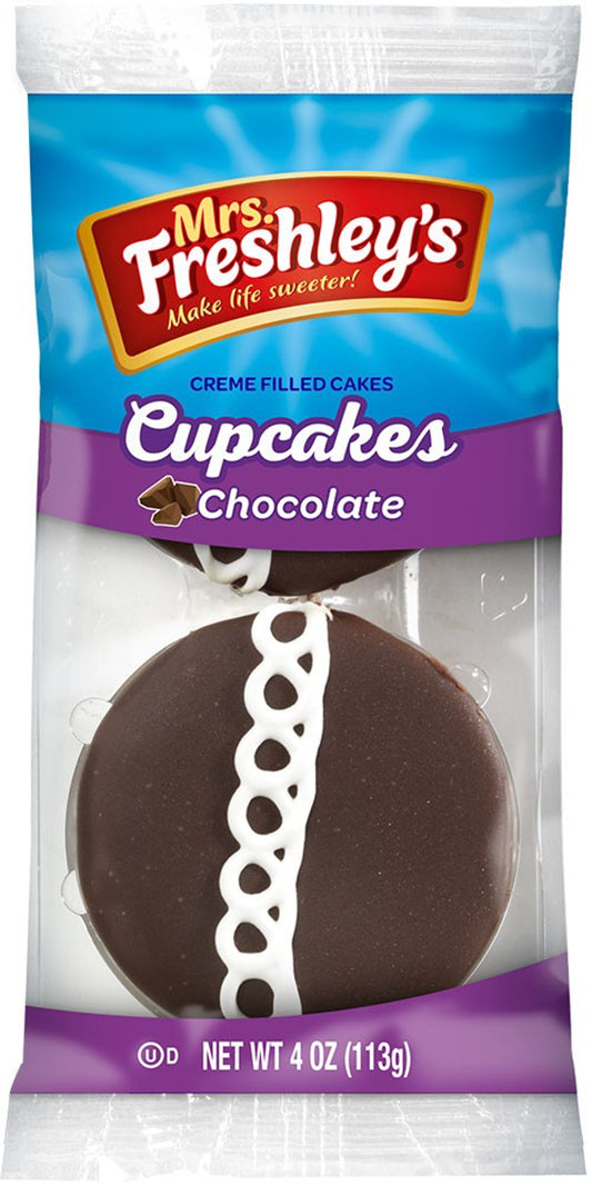 Freshley Chocolate Cupcakes 6/2 PK