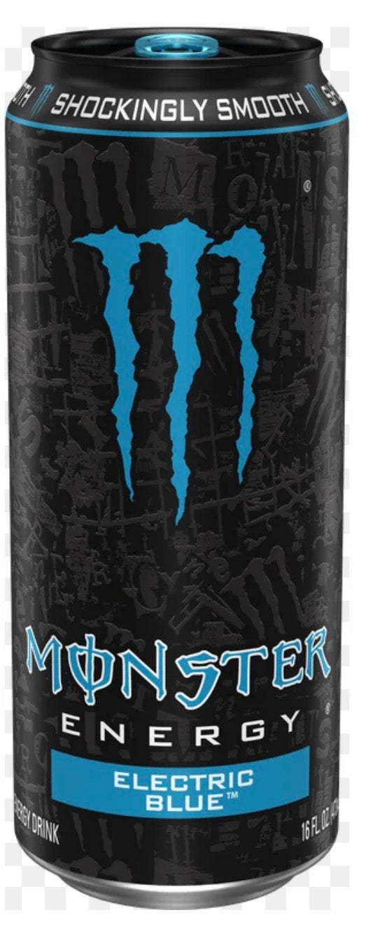 Monster Electric Blue 24/16 oz
