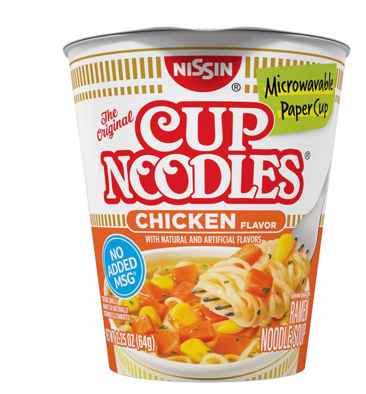 Nissin Cup Noodles Chicken Flavor Soup, 24 pk./2.25 oz.