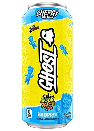 Ghost Energy Sour Patch Blue Raspberry 12/16 oz