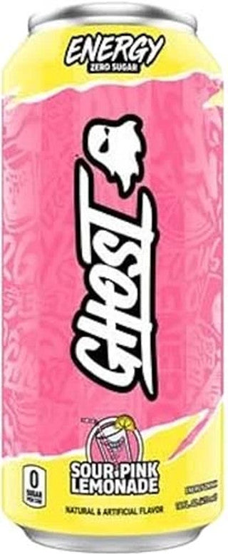 Ghost Energy Pink Lemonade 12/16 oz