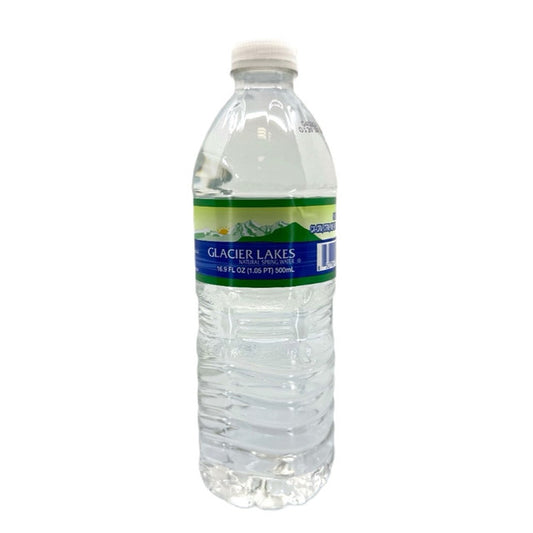 Glacier Lakes Spring Water 24/16.9 oz