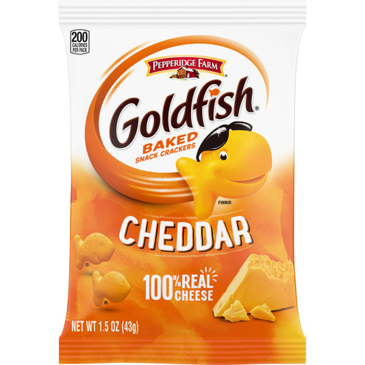 GoldFish Cheddar Snack Crackers 36/1.5 oz