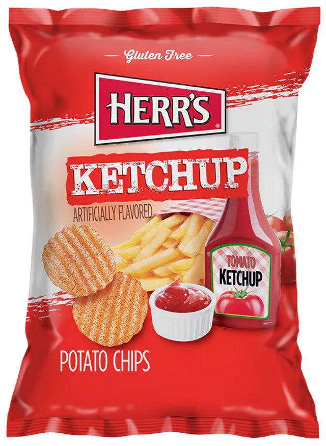 Herr's Ketchup Chips 42 ct