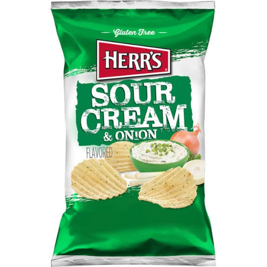 Herr's Sour Cream & Onion Chips 42 ct