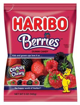 Haribo Peg Bag - Berries 12/5 oz