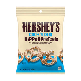 Hershey's Peg Bag Cookies 'N' Creme Dipped Pretzels 12/4.25 oz