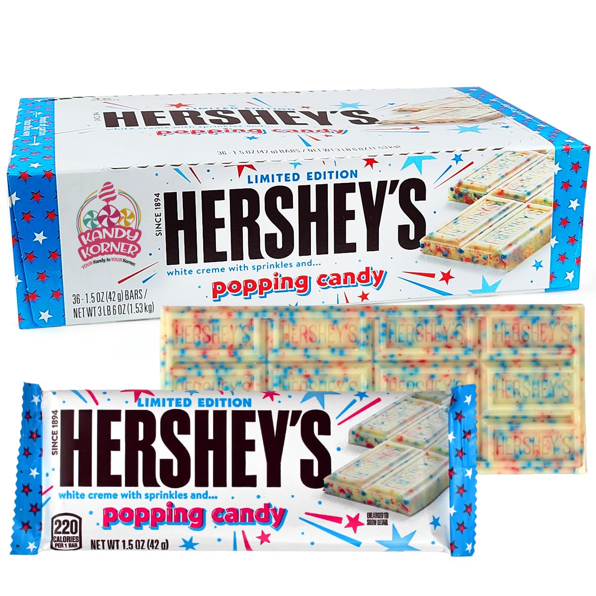 Hershey's Popping Candy Bars