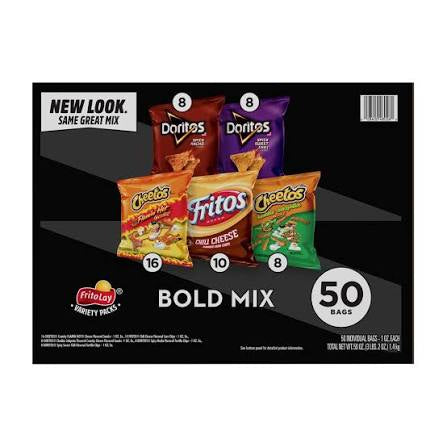 Frito Lay Bold Mix 50ct