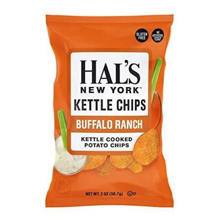 Hal’s Kettle Chips Buffalo Ranch 24/2oz