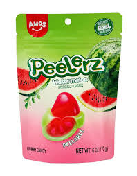Peelerz - Peelable Gummy Watermelon Flavor - 12/6oz