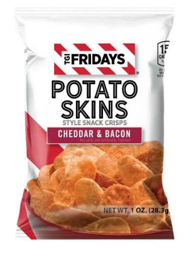 TGIF Potato Skin Cheddar & Bacon 72/1oz
