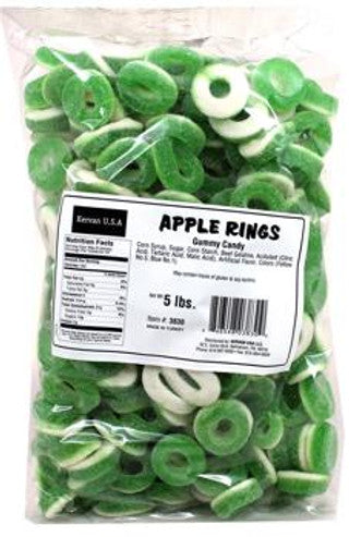 Kervan Gummies 5 LB Apple Rings
