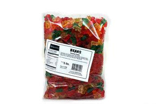 Kervan Gummies 5 LB 6-Colors Gummy Bears