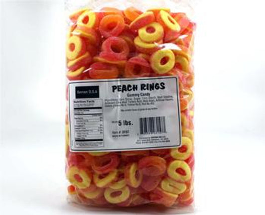 Kervan Gummies 5 LB Peach Rings