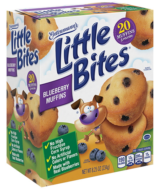 Entemann's Little Bites Blueberry Muffins 20 ct