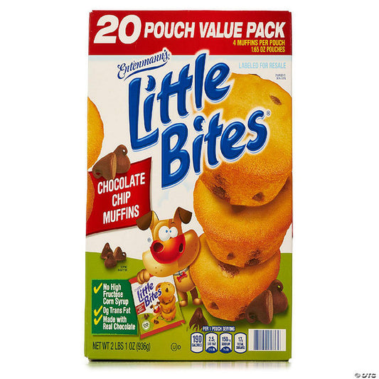 Entemann's Little Bites Chocolate Chip Muffins 20 ct