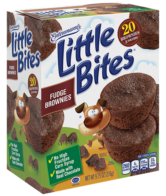 Entemann's Little Bites Fudge Brownies 20 ct