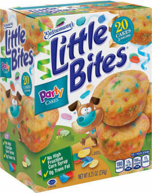 Entemann's Little Bites Party Cake Muffins 20 ct