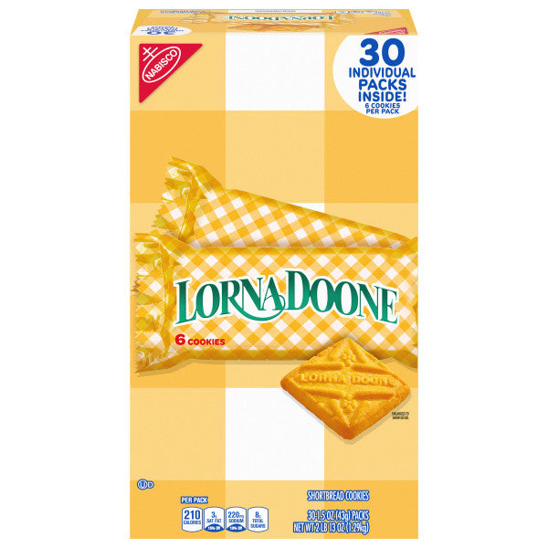 Nabisco Lorna Doone Cookies 30/1.5 oz