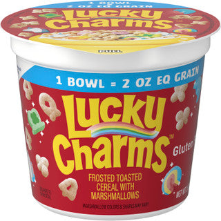 General Mills Lucky Charms Cereal Cup 6 ct