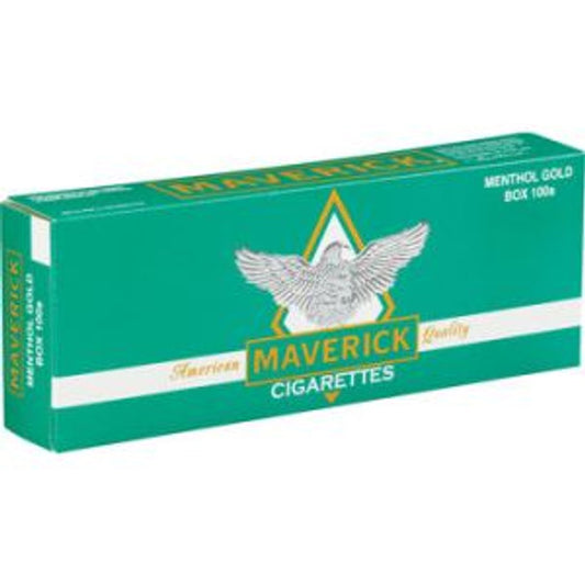 Maverick Menthol Gold Box 100s