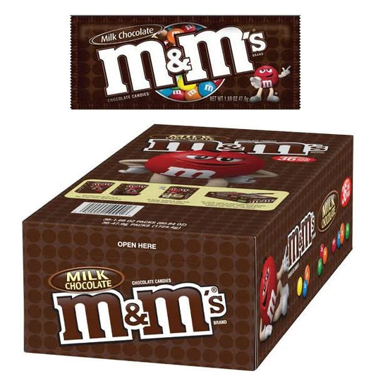 M & M Milk Chocolate 36 ct