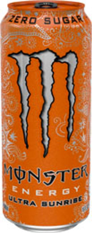 Monster Zero Ultra Sunrise Energy 24/16 oz