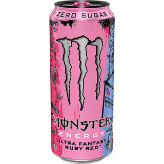 Monster Ultra Fantasy Ruby Red 24/16 oz