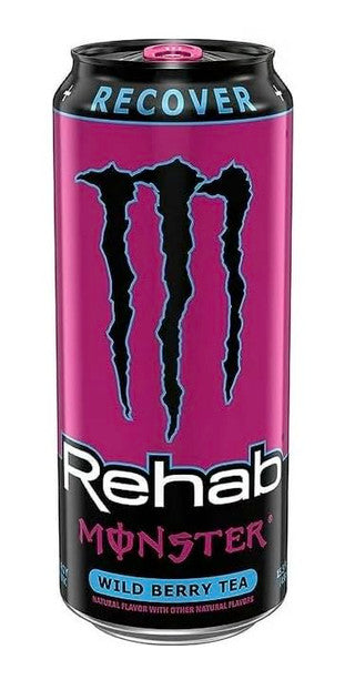 Monster Rehab Wild Berry Tea 24/16 oz