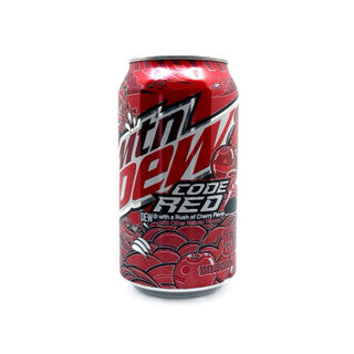 Mountain Dew Code Red Can 24/12 oz