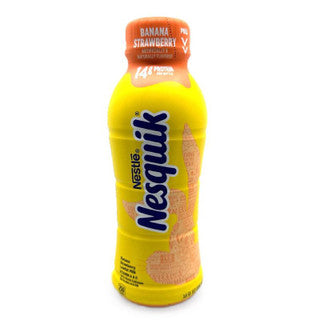 Nesquik Banana/Strawberry Milk 12/14 oz