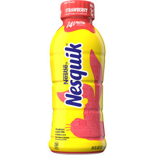 Nesquik Strawberry Milk 12/14 oz