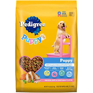 Pedigree Dry Puppy Food 4/3.5 LB