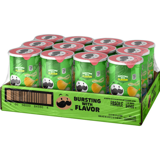 Pringles Chips Sour Cream & Onion 12/2.5 oz