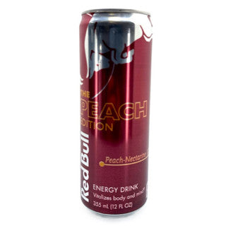 Red Bull 24/12 oz Peach
