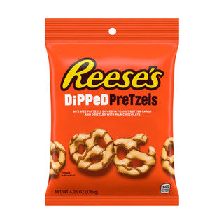 Reese's Peg Bag Dipped Pretzels 12/4.25 oz