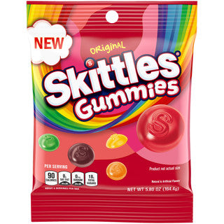 Skittles Peg Bag - Original Gummies 12/5.8 oz